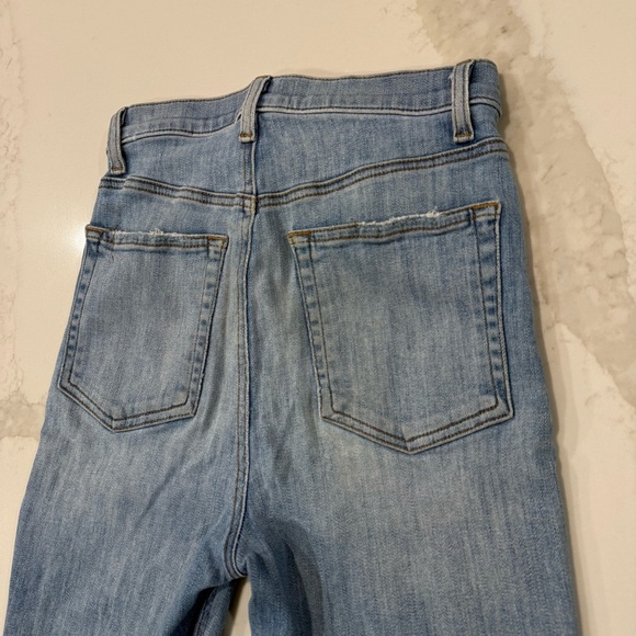 Reformation Cyprus Ultra High Rise Skinny Denim Jeans Womens 24 Light Blue Wash - Picture 7 of 10